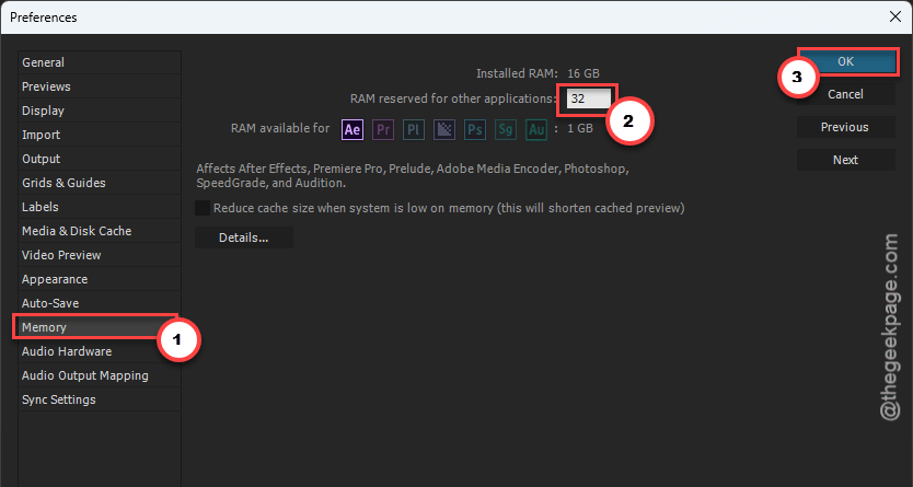 After Effects 2026 Out of Memory and Spacebar Freeze - How to Fix 3 32 gb ram for other after effects
