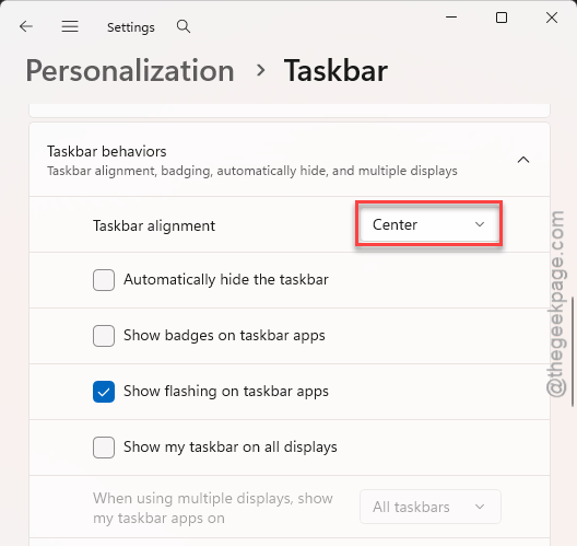 Fix Taskbar System Tray Icons Overlapping in Win 11 3 center taskbar