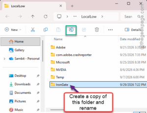 irongate create a copy