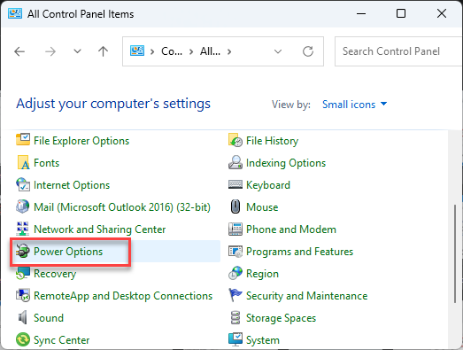 Fix Windows Hello PIN Deleting on Restart (Windows 11 Update) 1 power options