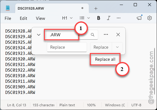 Fix Lightroom Cloud Failing to Search Multiple Filenames 1 ARW repace