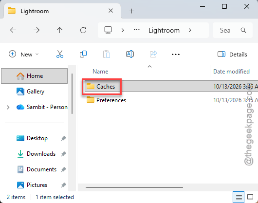 Fix Lightroom Cloud Failing to Search Multiple Filenames 3 caches check db remove
