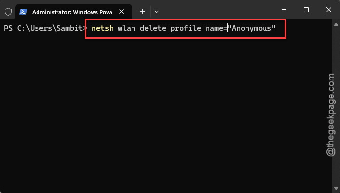 Fix Wi-Fi 7 WPA3 "Can't Connect" Error on 6 GHz (Windows 11) 1 netsh wlan delete