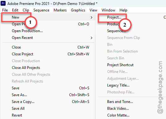 Premiere Pro Freezing on Import / Export Crash (Windows 11) 3 new project