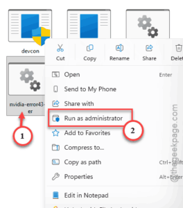 nvidia fixer script run as admin